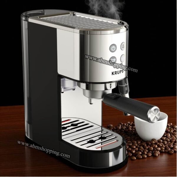 Machine à café expresso -15bars- à pompe virtuoso + inox | Krups – Image 2