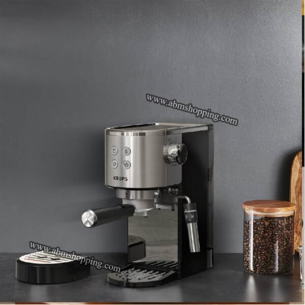 Machine à café expresso -15bars- à pompe virtuoso + inox | Krups – Image 7
