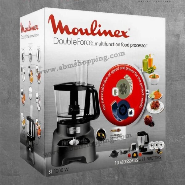 Robot culinaire Double Force 3L 1000W | Moulinex – Image 4