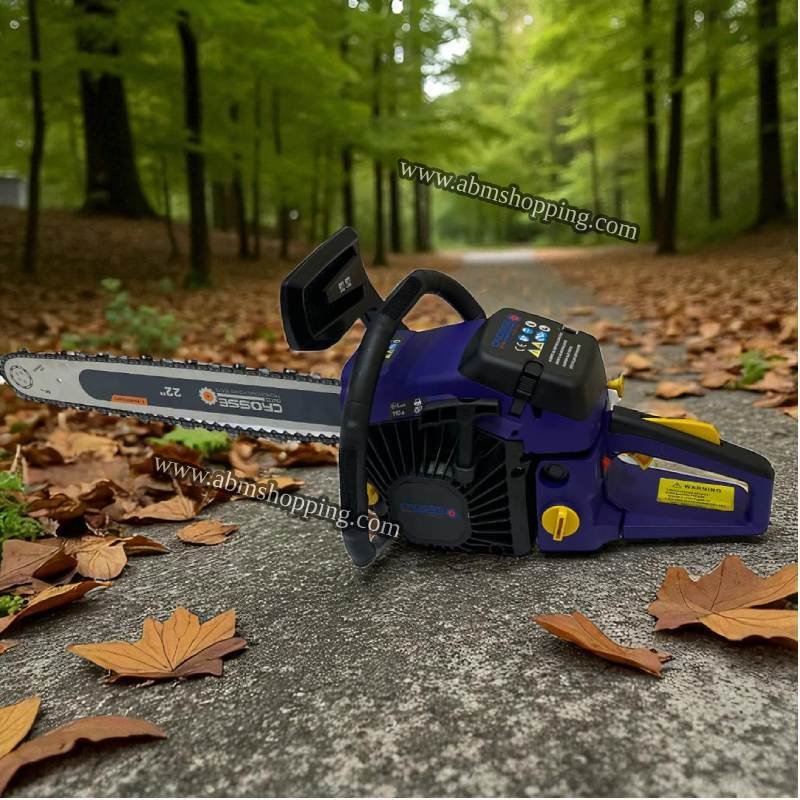 Scie à Chaîne Essence 2600W avec 2 Chaines 18" & 22" & Accessoires | CROSSE – Image 13