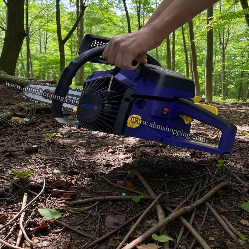 Scie à Chaîne Essence 2600W avec 2 Chaines 18" & 22" & Accessoires | CROSSE – Image 3