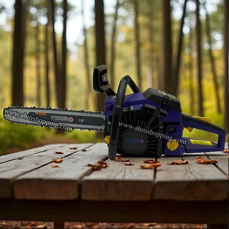 Scie à Chaîne Essence 2600W avec 2 Chaines 18" & 22" & Accessoires | CROSSE – Image 9