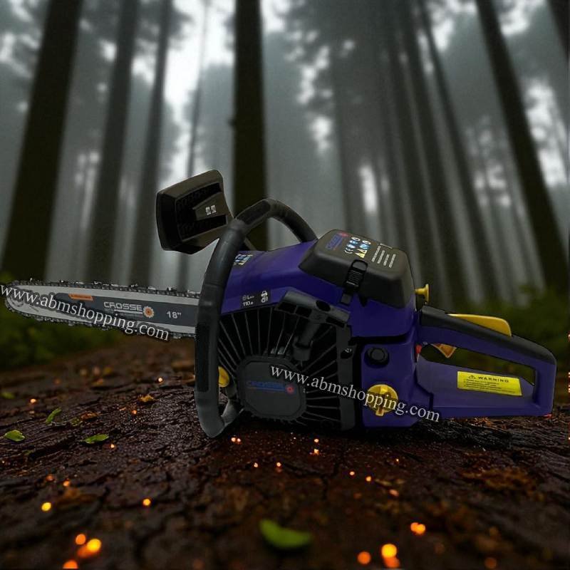 Scie à Chaîne Essence 2600W avec 2 Chaines 18" & 22" & Accessoires | CROSSE – Image 8