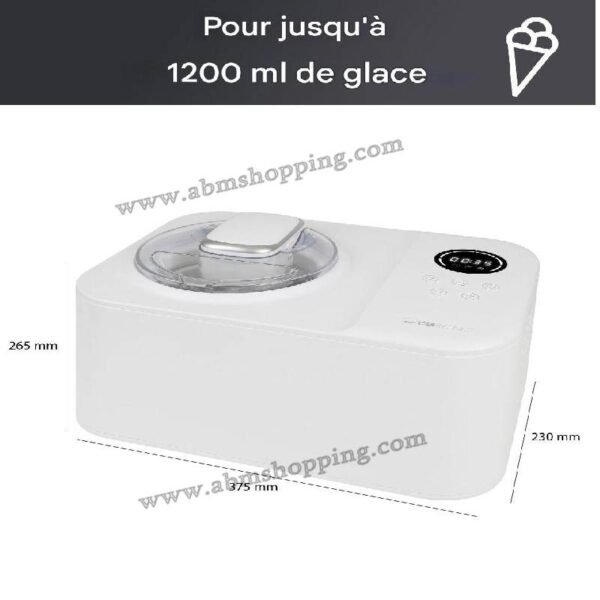 Sorbetière Machine à Glace Maison 1,2L | Clatronic – Image 9