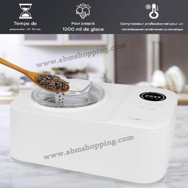 Sorbetière Machine à Glace Maison 1,2L | Clatronic – Image 6