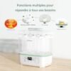 Stérilisateur Et Séchoir Biberons Momcozy 8-en-1 - Grande Capacité