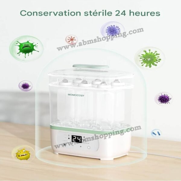 Stérilisateur et séchoir à biberon électrique 8 en 1| Momcozy – Image 7