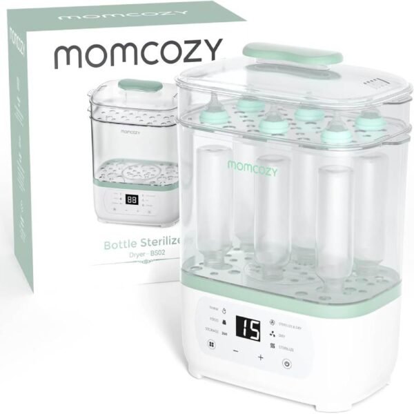 Stérilisateur et séchoir à biberon électrique 8 en 1| Momcozy – Image 3