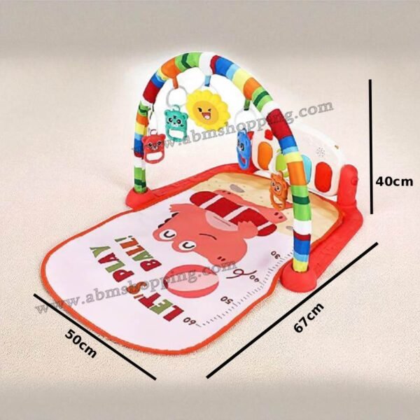Tapis de jeu pour bébé avec musique 67x50x40cm – Image 3