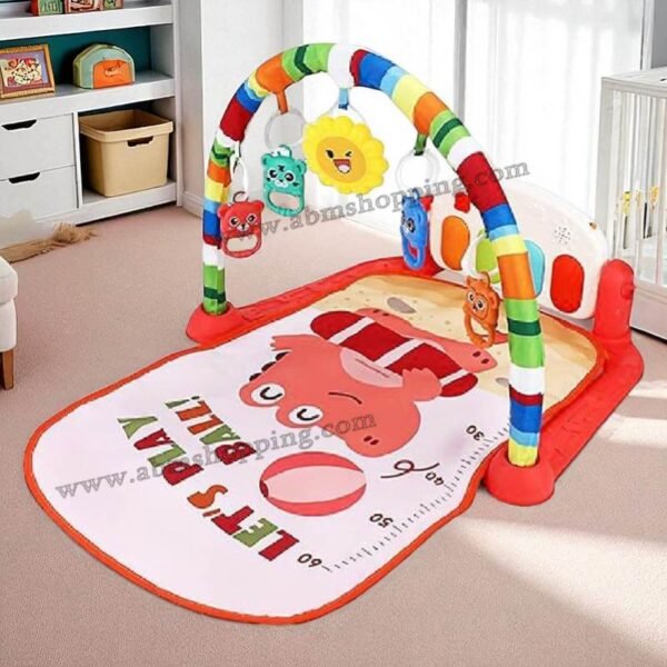 Tapis de jeu pour bébé avec musique 67x50x40cm – Image 2
