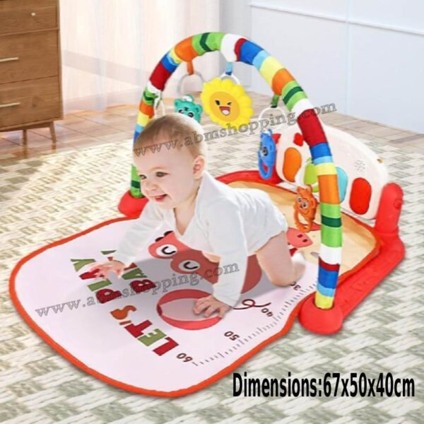 Tapis de jeu pour bébé avec musique 67x50x40cm