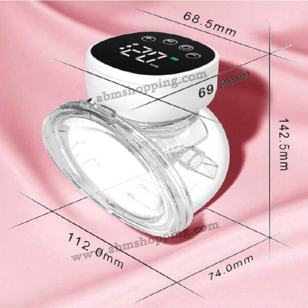 Tire lait électrique mains libres portable double pompe – Image 5
