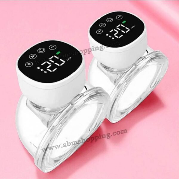 Tire lait électrique mains libres portable double pompe – Image 3
