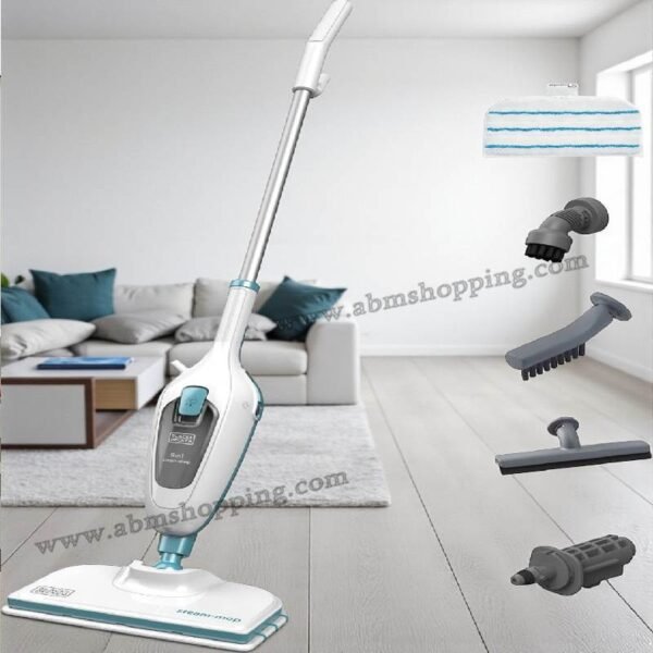 Balai vapeur avec nettoyeur à main 5en1 1300W | Black+Decker – Image 7