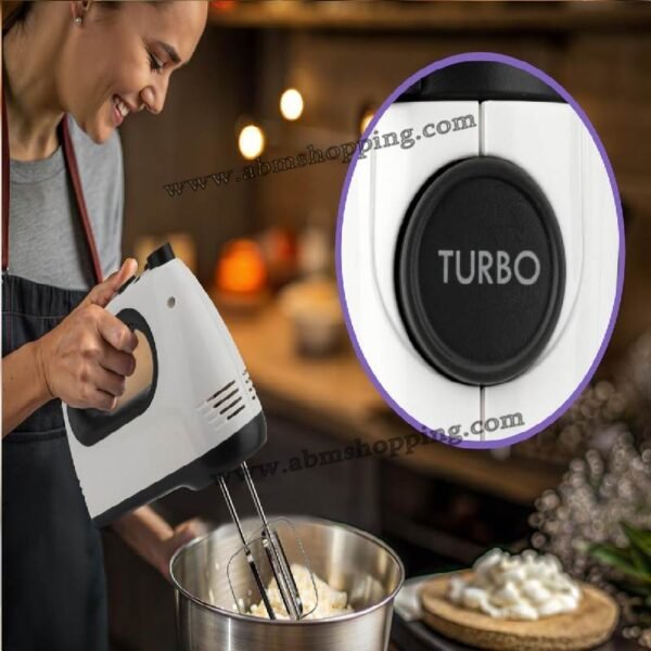 Batteur 5 vitesses turbo 400W | Bomann – Image 4