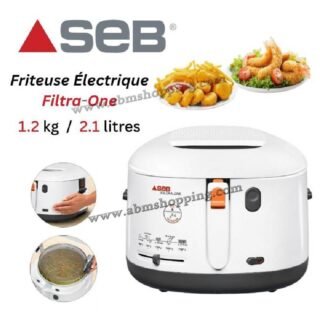 Friteuse Électrique à huile Filtra One 1.2Kg 2.1L 1900W | Seb