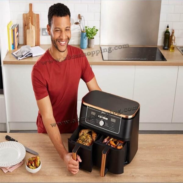 Friteuse à air double zone foodi Max 6 fonction 9.5L 2470W | Ninja – Image 3