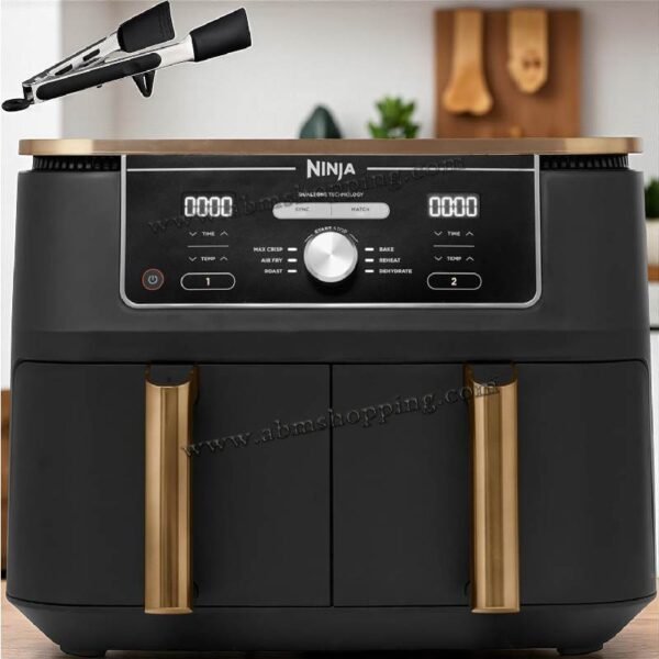Friteuse à air double zone foodi Max 6 fonction 9.5L 2470W | Ninja – Image 8