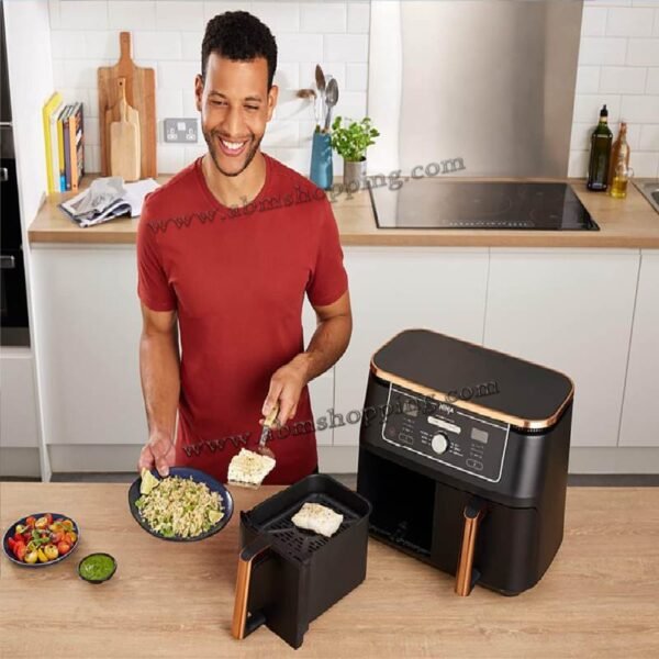 Friteuse à air double zone foodi Max 6 fonction 9.5L 2470W | Ninja – Image 2