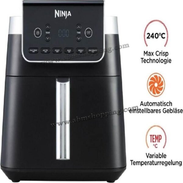 Friteuse a air  sans huile fryer max pro 6 programmes 2000W 6.2L | Ninja – Image 10