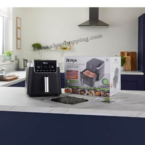 Friteuse a air  sans huile fryer max pro 6 programmes 2000W 6.2L | Ninja – Image 4