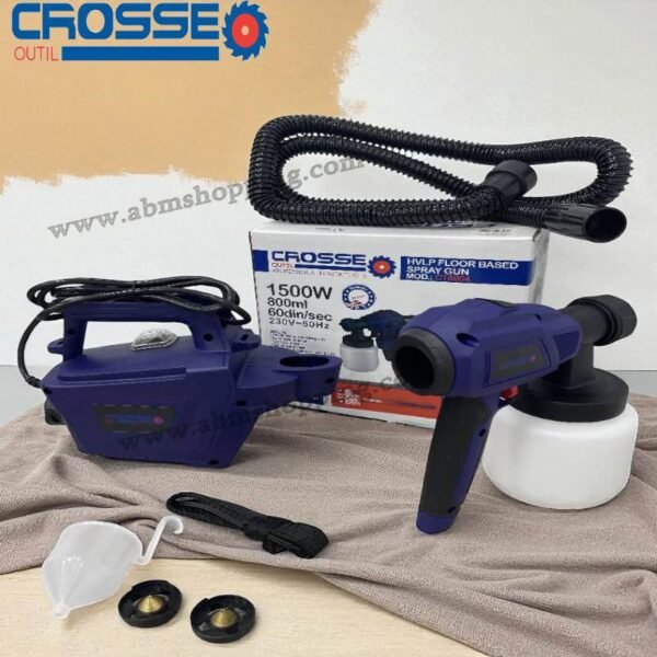 Pistolet de peinture électrique 1500 W | Crosse