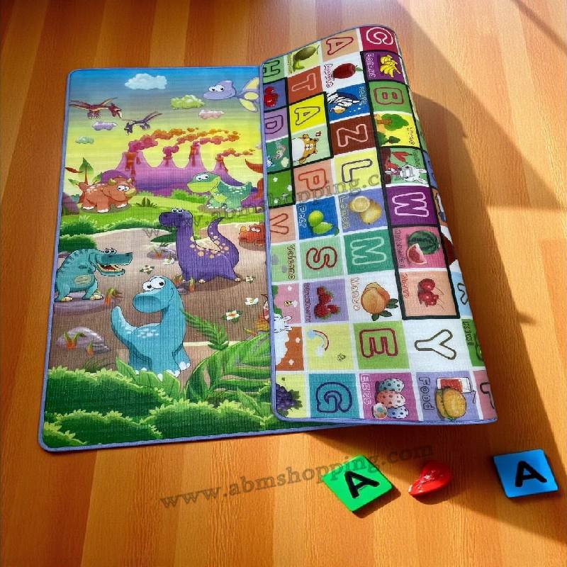 Tapis de jeux pour enfants double face195×180cm – Image 5
