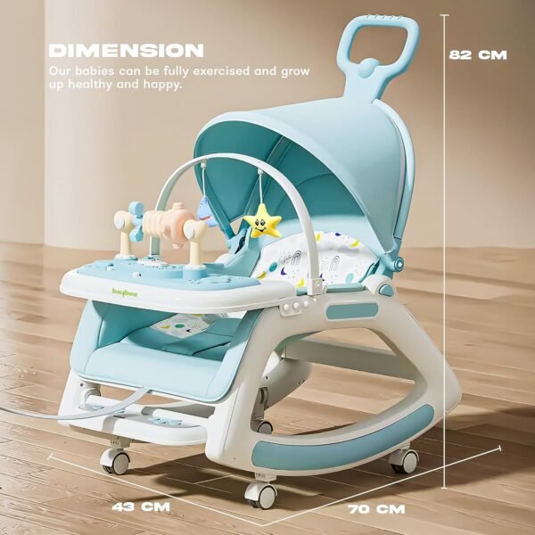 Transat musical Multifonctions 5en1 pour bébé – Image 6