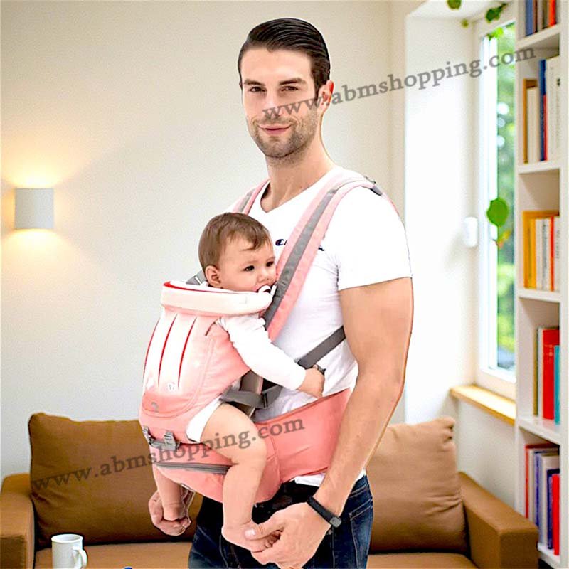 Porte bébé kangourou multifonctionnel 2en 1 jusqu’à 20 kg – Image 3