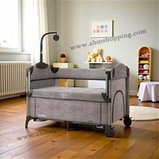 Lit parc Cododo Balançoire 3en1 à 2 Niveaux 105x65cm | Kidilo