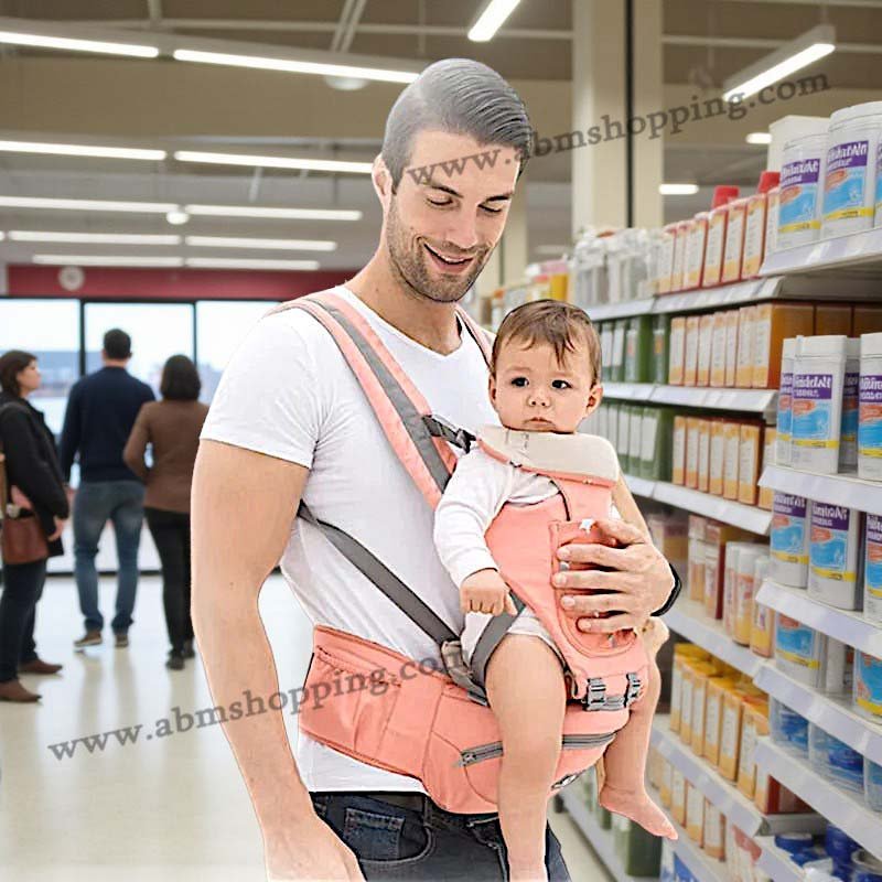 Porte bébé kangourou multifonctionnel 2en 1 jusqu’à 20 kg – Image 5