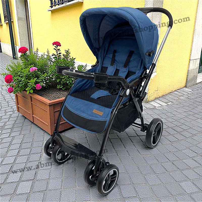 Poussette réversible avec capote protecteur – Image 4