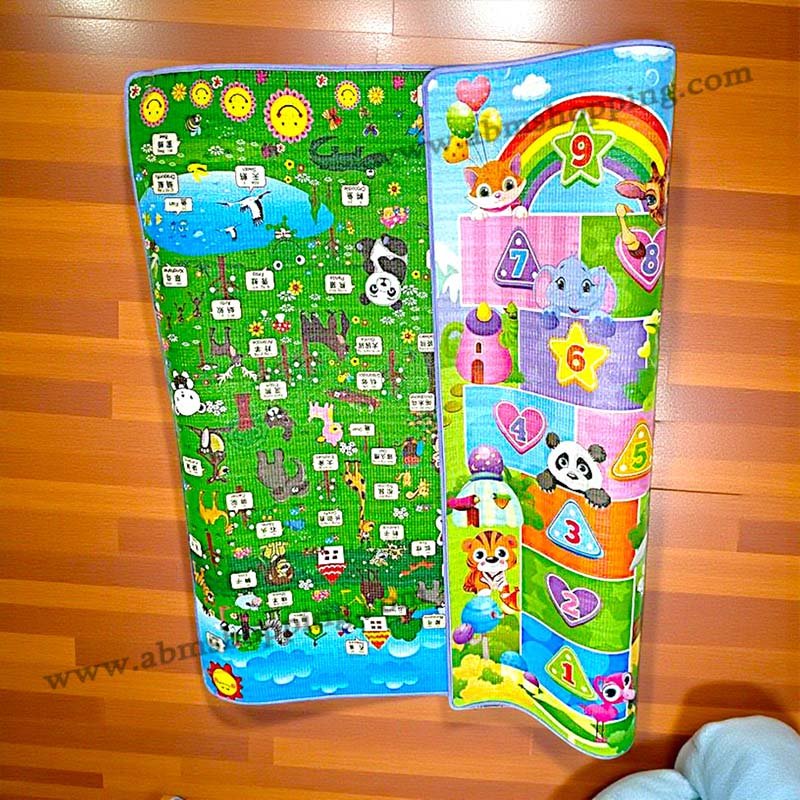 Tapis de jeux pour enfants double face 180×200 Cm – Image 2