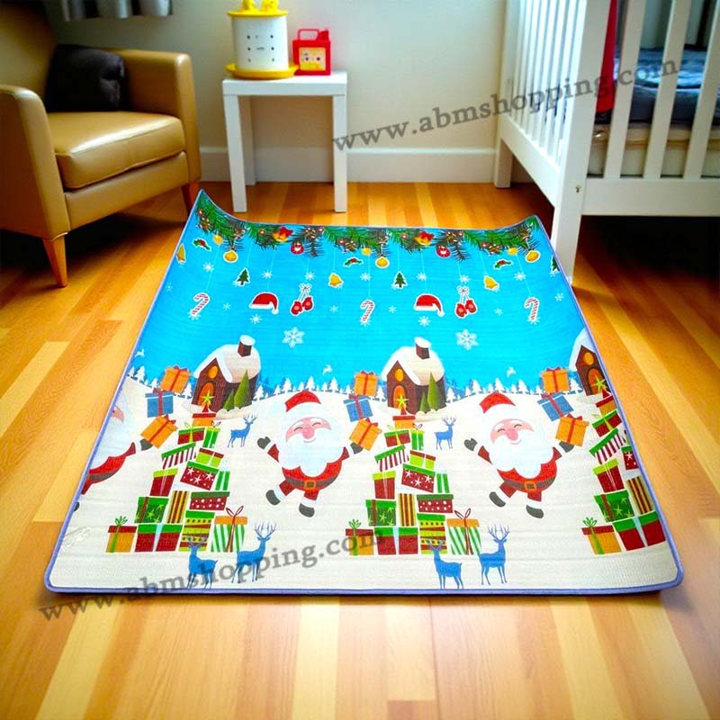 Tapis de jeux pour enfants double face 200×180 cm – Image 2