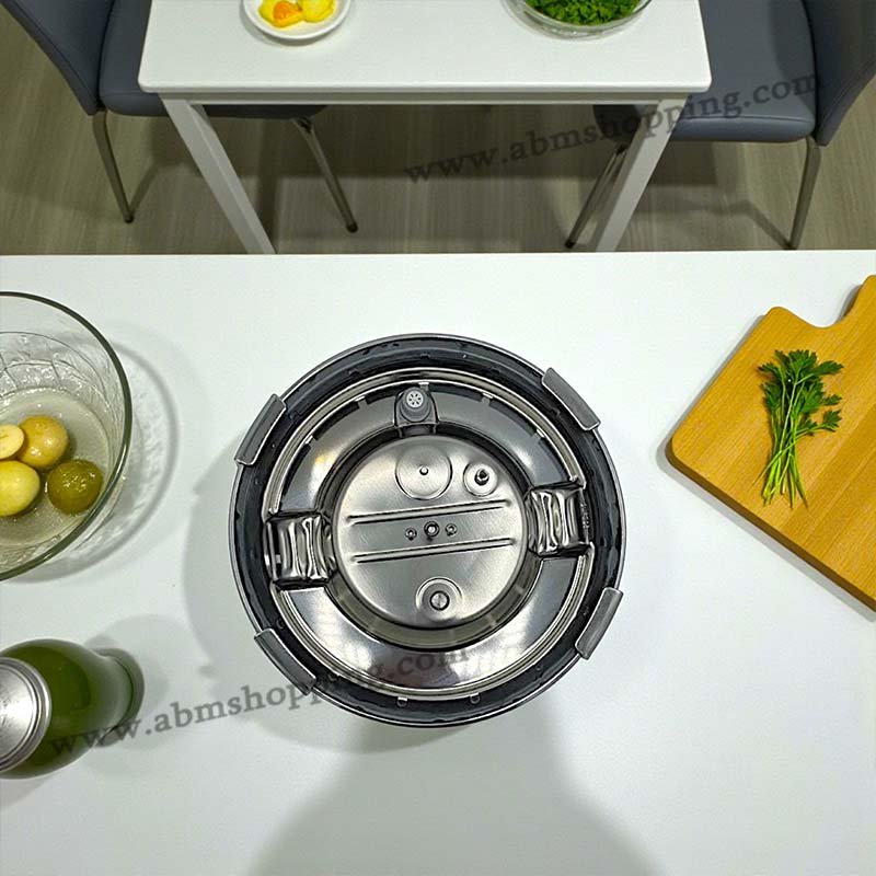 Cocotte minute INOX 6L +CHEF (4 programmes de cuisson) | SEB