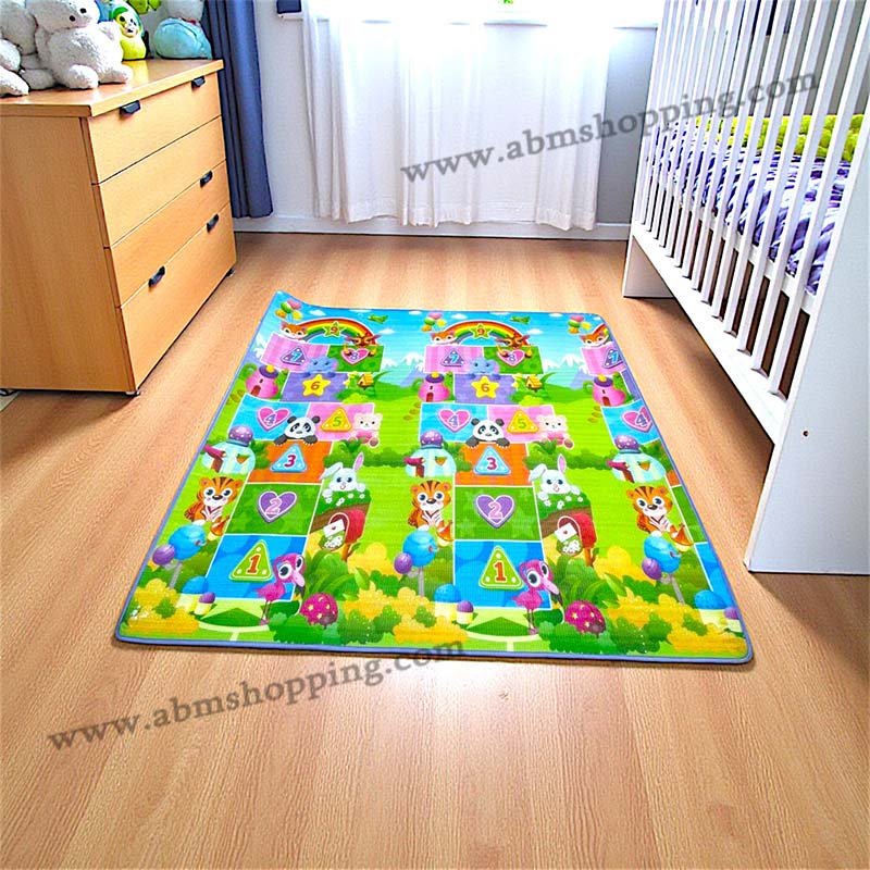 Tapis de jeux pour enfants double face 180×200 Cm – Image 4