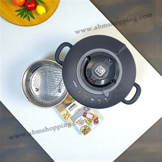 Cocotte minute INOX 6L +CHEF (4 programmes de cuisson) | SEB