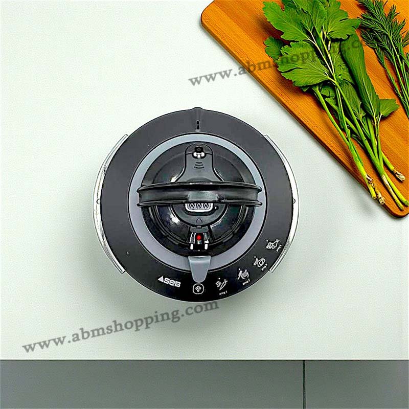 Cocotte minute INOX 6L +CHEF (4 programmes de cuisson) | SEB