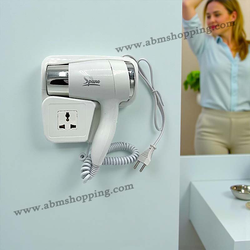 Sèche-cheveux mural | Spane