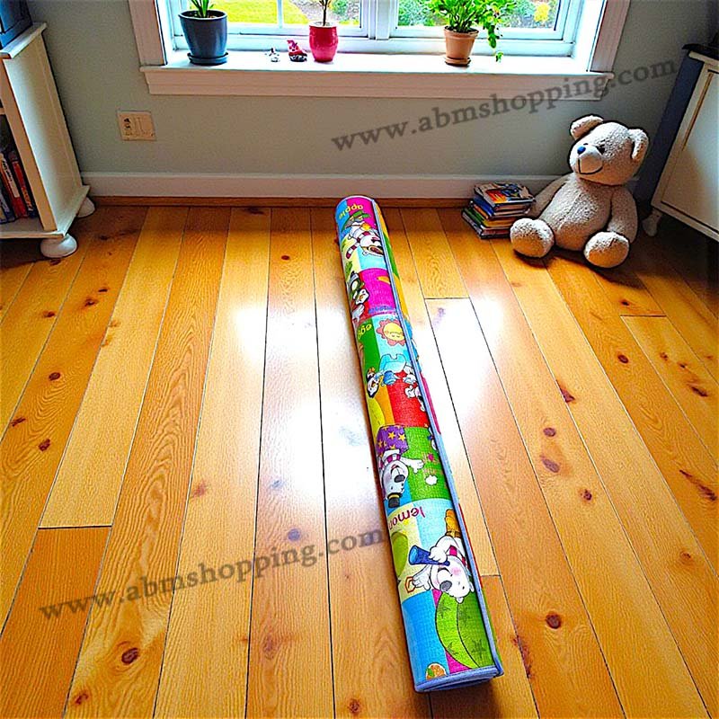 Tapis de jeux pour enfants double face 180×198 cm – Image 4