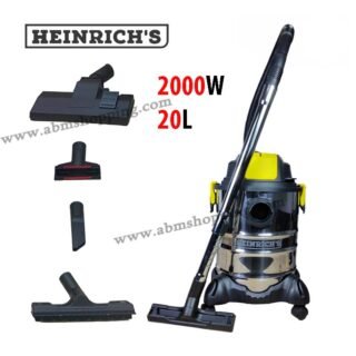 Aspirateur 2En1 2000W 20L | Heinrich’s HBS 1803