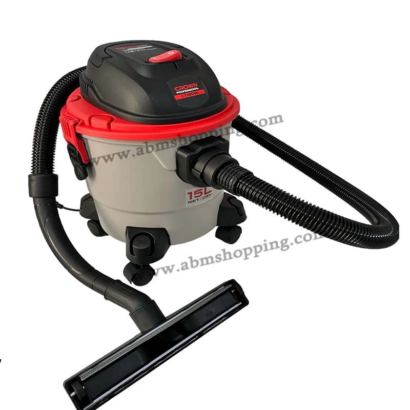 Aspirateur Industriel 1000W 15L Pour Aspiration Sèche/Humide Avec Fonction Soufflage | CROWN CT42045 – Image 11