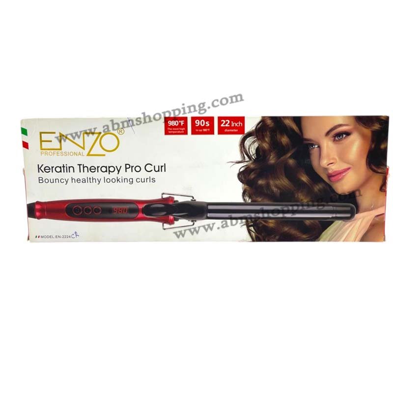 Boucleur 22mm 980°Avec Écran Digital Keratin Therapy Pro Curl ENZO EN-2224 – Image 4