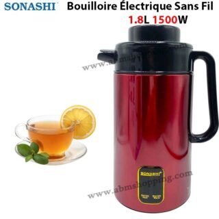 Bouilloire Électrique Sans Fil 1.8L 1500W | SONASHI SKT-1821