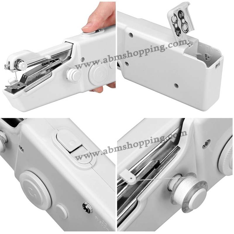 Mini Machine A Coudre Rapide Pratique Point Coudre Couture Sans Fil | Handy Stitch CS-101B – Image 4