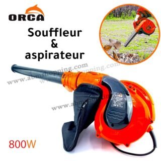 Souffleur Et Aspirateur Électrique 2En1 Professional 800W | Orca EBR134