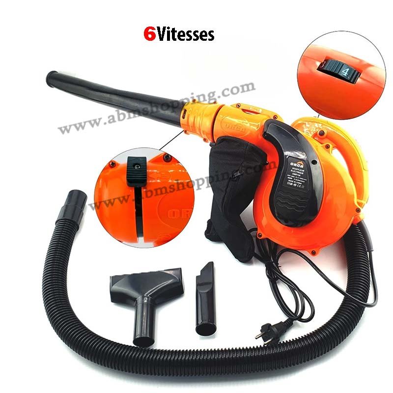 Souffleur Et Aspirateur Électrique 2En1 Professional 800W | Orca EBR134 – Image 3