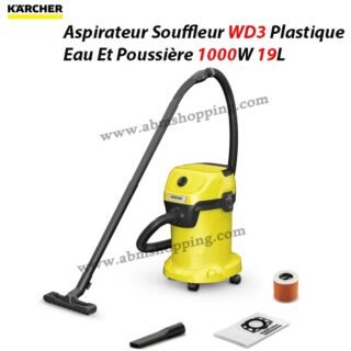Aspirateur Souffleur WD3 Plastique Eau Et Poussière 1000W 19L | Karcher