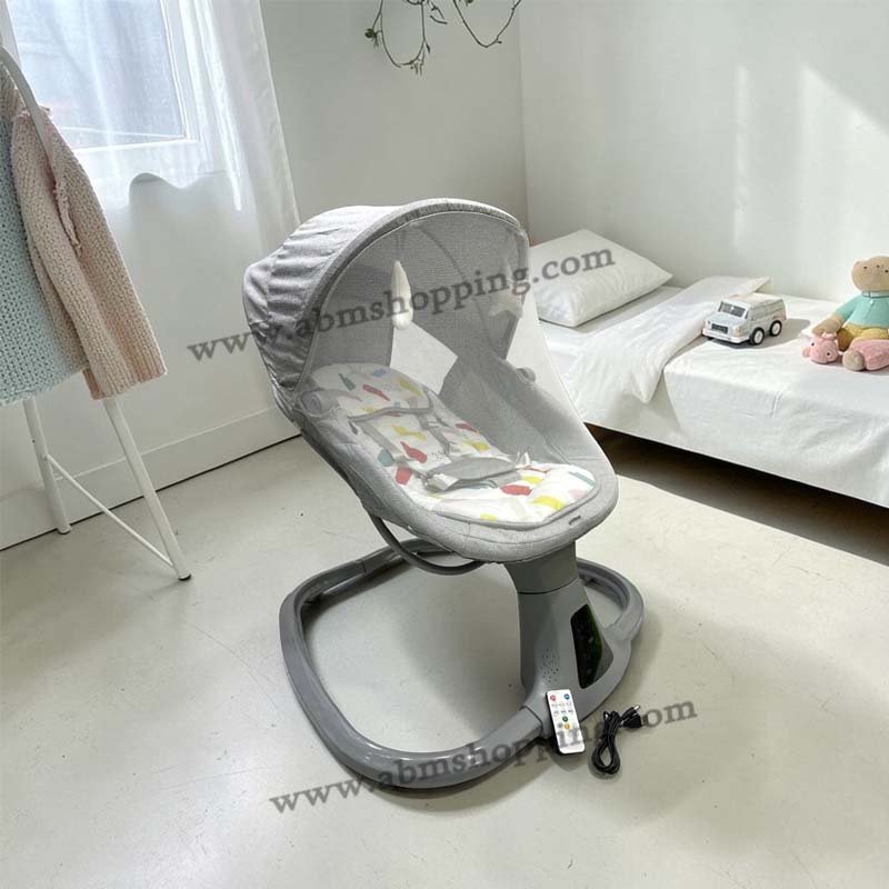 Balancelle Electrique Pour Bébé Avec Bluetooth Et Télécommande | Chanou Kids – Image 2