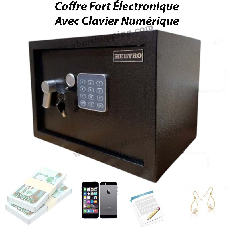 Coffre fort électronique avec clavier numérique | Beetro TC0575